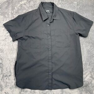 Bass Pro Shops Men's Charcoal Button Down Shirt